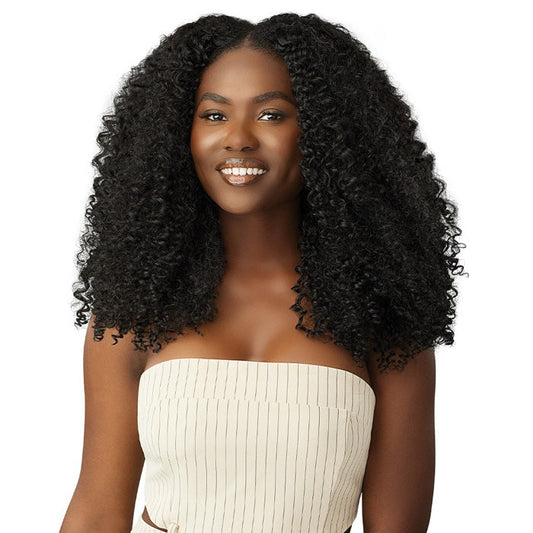 Outre Human Hair Blend Big Beautiful Hair Clip In 9CS - BOHEMIAN CURL 14"