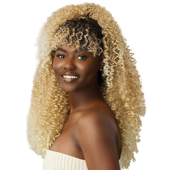 Outre Human Hair Blend Big Beautiful Hair Clip In 9CS - BOHEMIAN CURL 14"