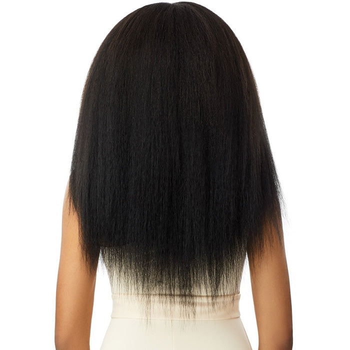 Outre Big Beautiful Hair Human Hair Blend Clip In 9pcs Weave - KINKY STRAIGHT 18"