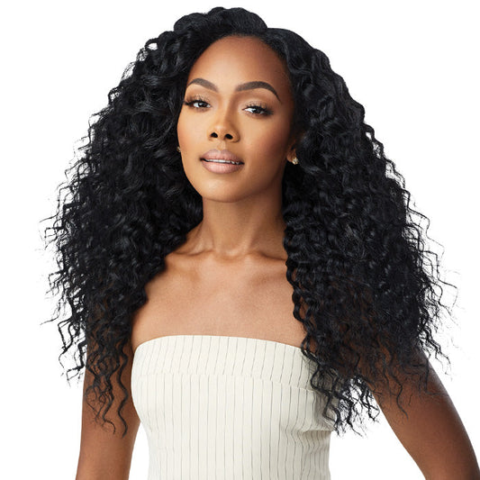 Outre Human Hair Blend Big Beautiful Hair Clip In 9CS - PERUVIAN WAVE 18"