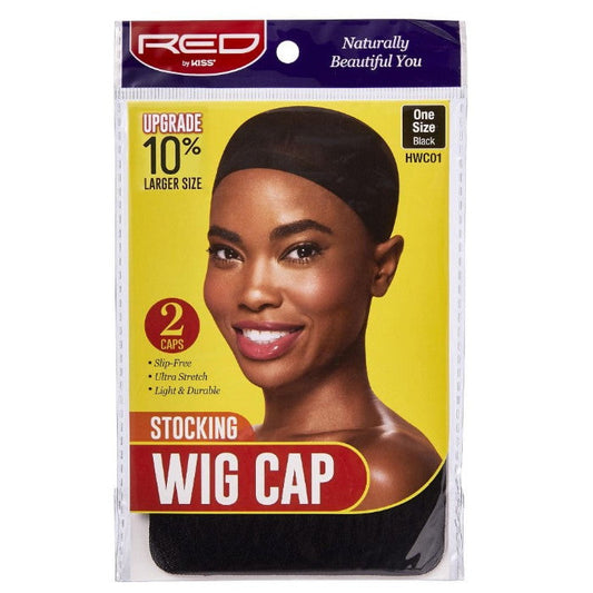 RED by Kiss STOCKING WIG CAP- BLACK