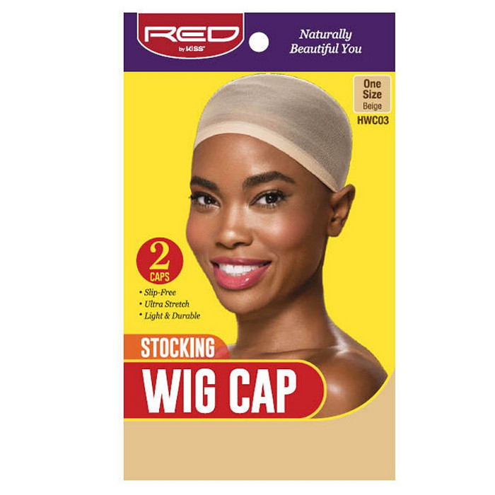 RED by Kiss STOCKING WIG CAP- BLACK