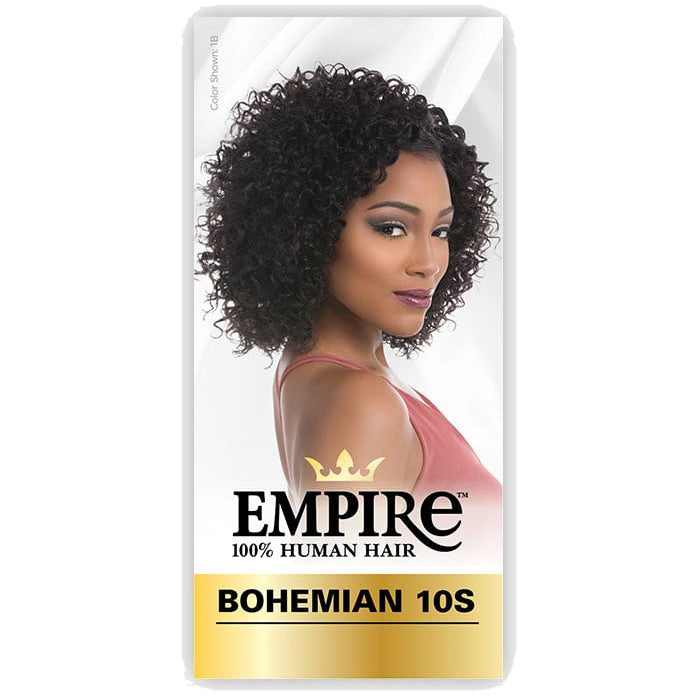 Sensationnel Empire 100% Human Hair Weave - BOHEMIAN 10S 3 PCS