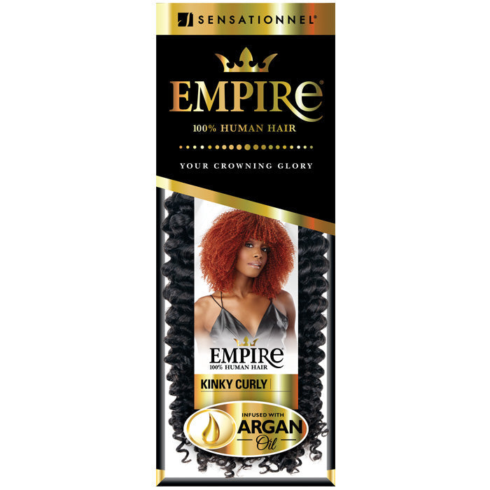 Sensationnel Empire 100% Human Hair Weaves - KINKY CURLY 10"/ 12"/ 14"