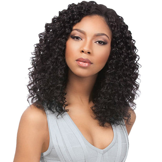 Sensationnel Empire 100% Human Hair Multi Length + Free Closure 4 PCS Weave - DEEP WAVE 10-18"