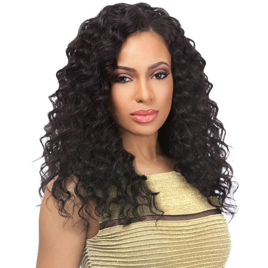 Sensationnel Empire 100% Human Hair Multi Length + Free Closure 4 PCS Weave - LOOSE DEEP 10-18"