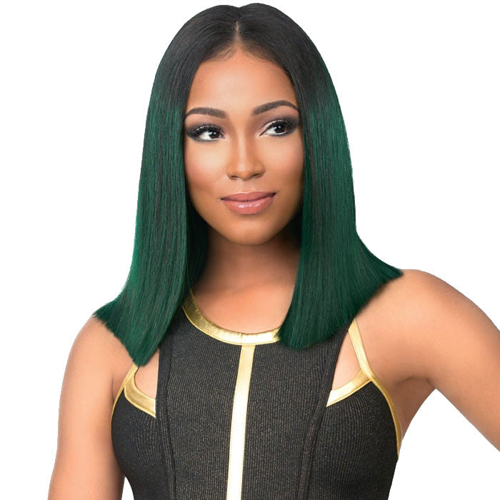 Sensationnel Empire Human Hair Weave - PERM YAKI 10/12"