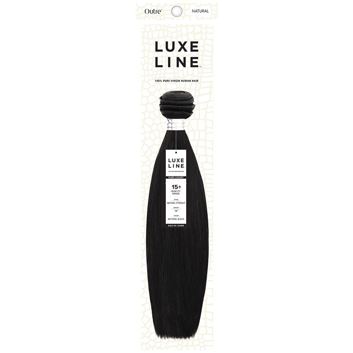 Outre Luxeline 100% Pure Virgin Human Hair Weave - NATURAL STRAIGHT
