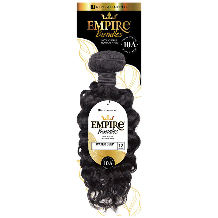 Sensationnel Empire Bundles 10A 100% Virgin Human Hair Weaves - WATER DEEP (10"- 28")