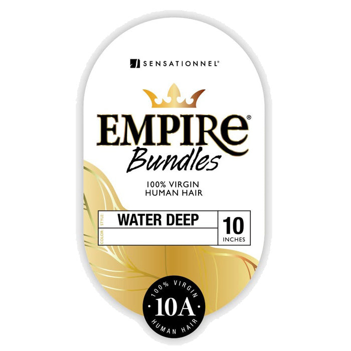 Sensationnel Empire Bundles 10A 100% Virgin Human Hair Weaves - WATER DEEP (10"- 28")