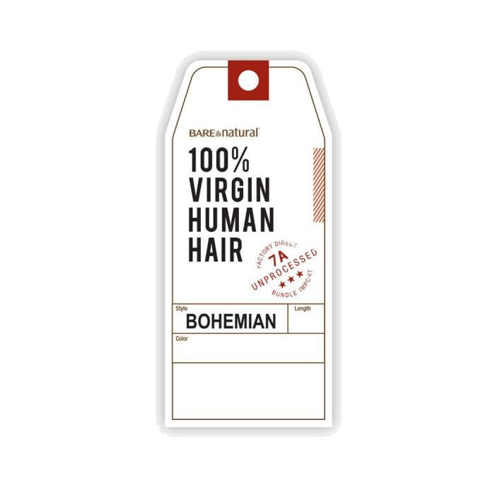 Sensationnel 7A Unprocessed 100% Virgin Human Hair Weave - BOHEMIAN 10-20"