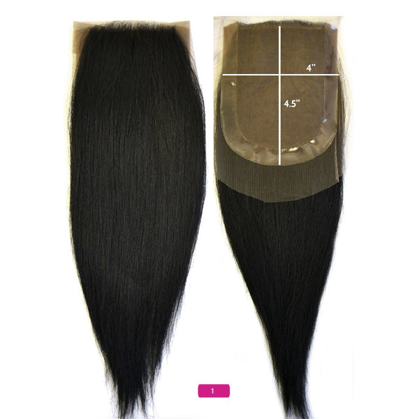 Outre Velvet Remi 100% Remi Human Hair SILK LACE CLOSURE 12 Inch