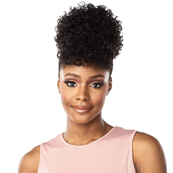 Sensationnel Instant 100% Premium Fiber Bun with Bangs - JANA