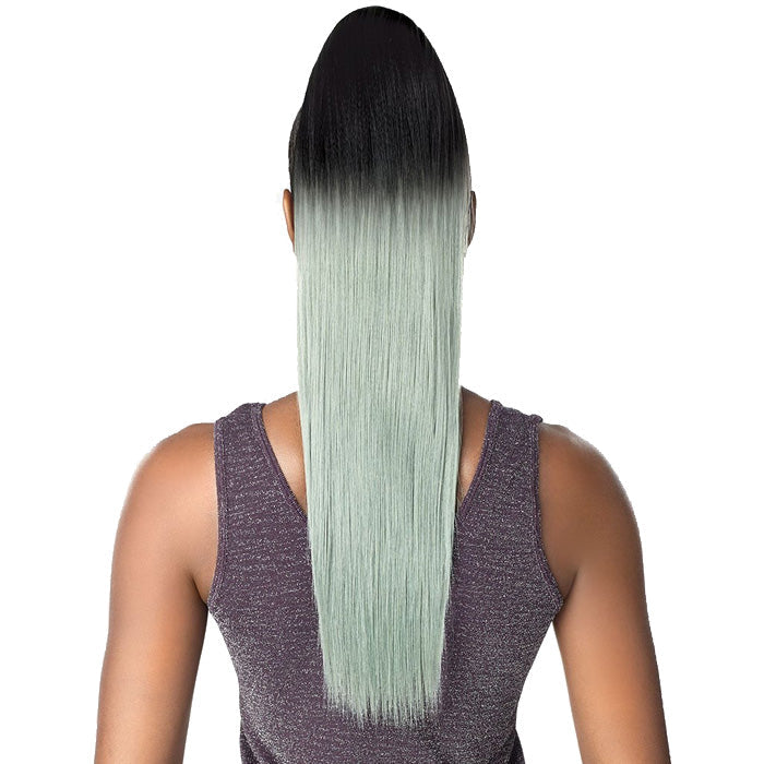 Sensationnel Synthetic Instant Pony and Bang - CAMI 24" 2PCS