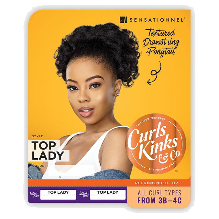 Sensationnel Curls Kinks & Co Drawstring Ponytail - BOSS LADY