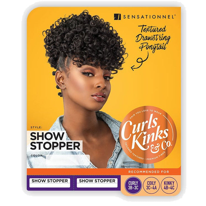 Sensationnel Instant Curls Kinks & Co Drawstring Ponytail - SHOW STOPPER