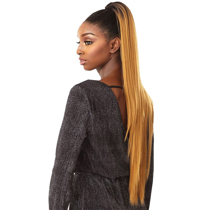 Sensationnel Instant Pony Drawstring SLEEK STRAIGHT 30