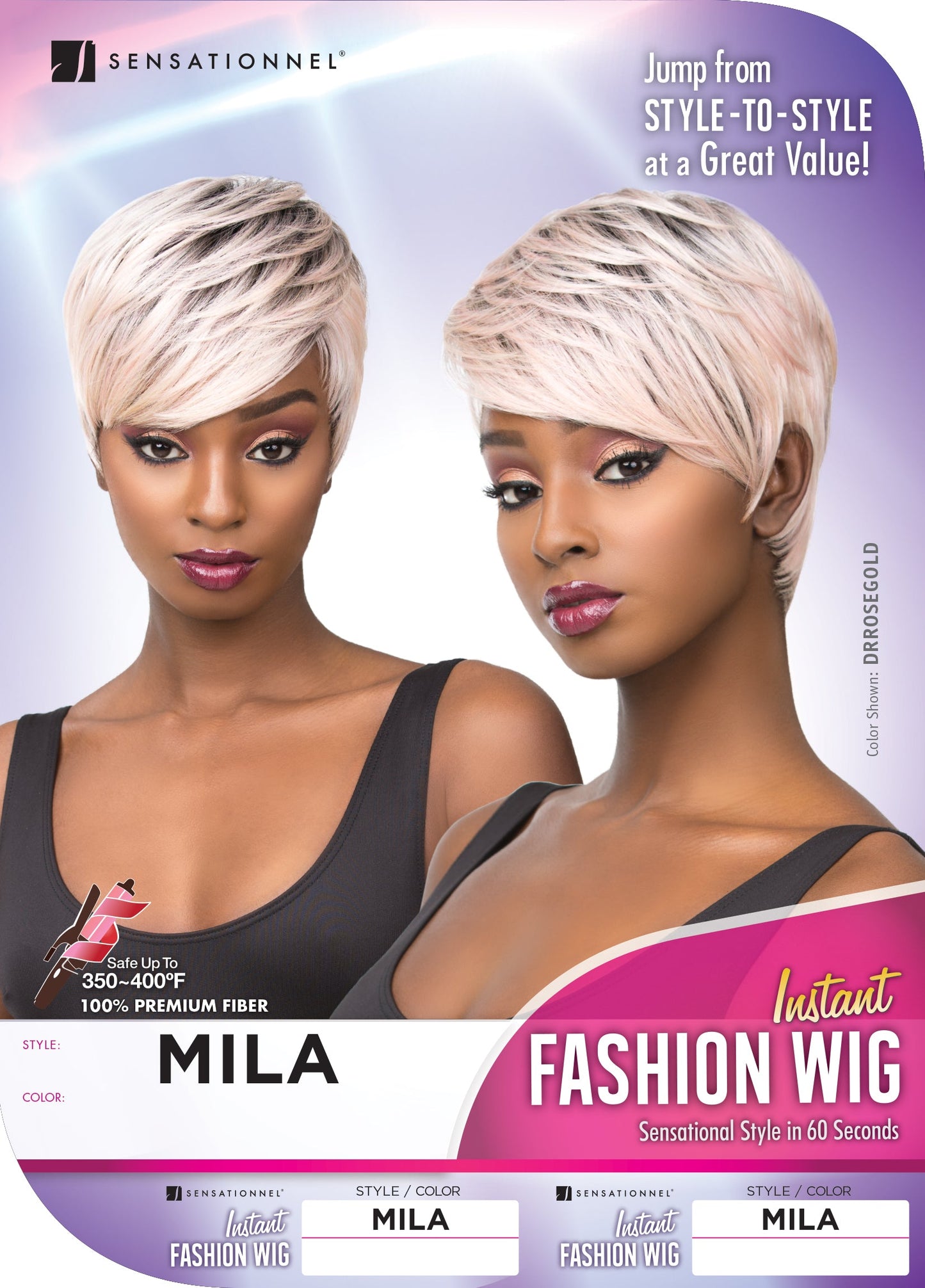 Sensationnel Instant Fashion Synthetic Hair Wig - MILA