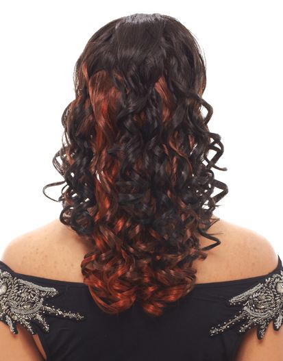 Janet Collection Ponytail Plum