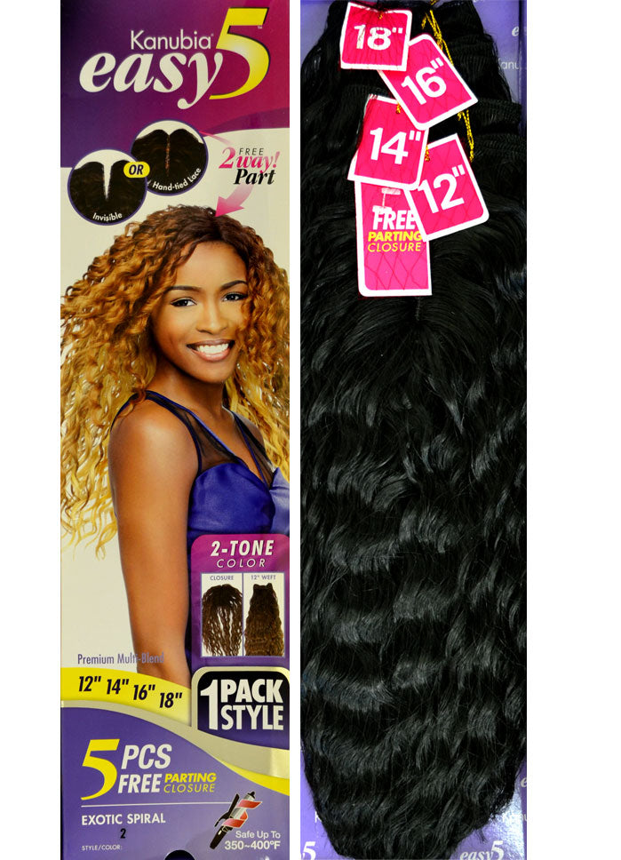 Sensationnel Kanubia Easy 5 EXOTIC SPIRAL