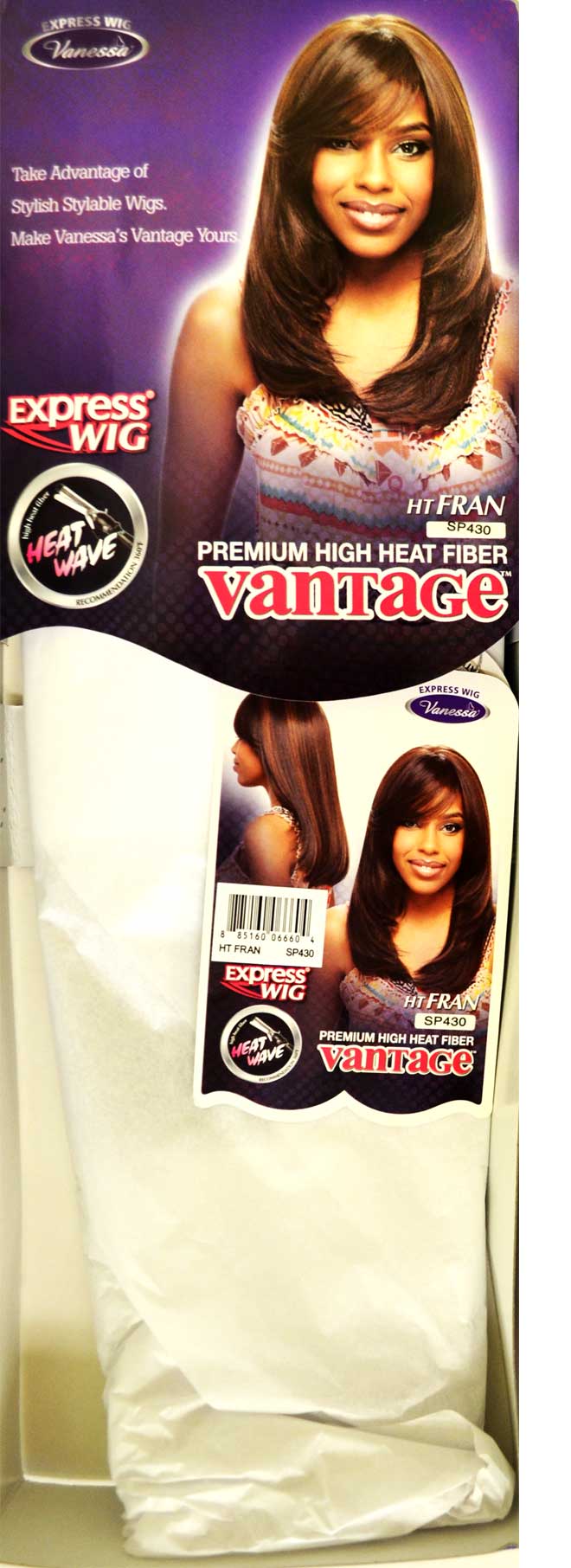 Vanessa Wig Vantage Heat Wave HT FRAN (High Heat Fiber)