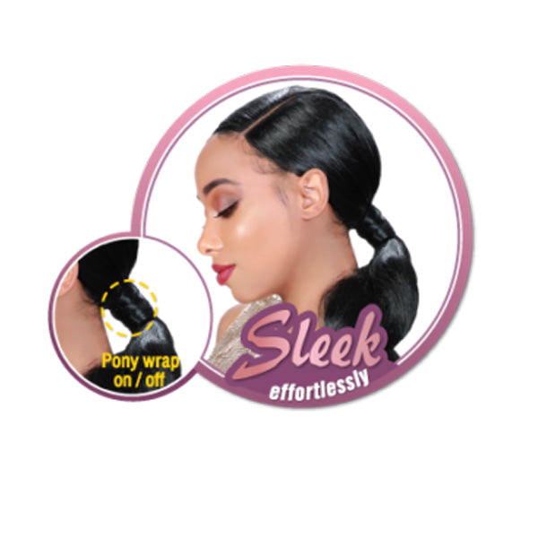 Zury Sis Beyond 5 Hand-Tied Part Lace Front Wig - BYD PONY H ILIT