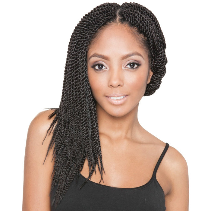 Mane Concept Isis Kanekalon Crochet Braid Bundle - SENEGALESE TWIST 14"