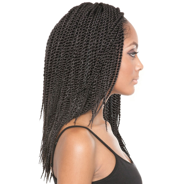 Mane Concept Isis Kanekalon Crochet Braid Bundle - SENEGALESE TWIST 14"
