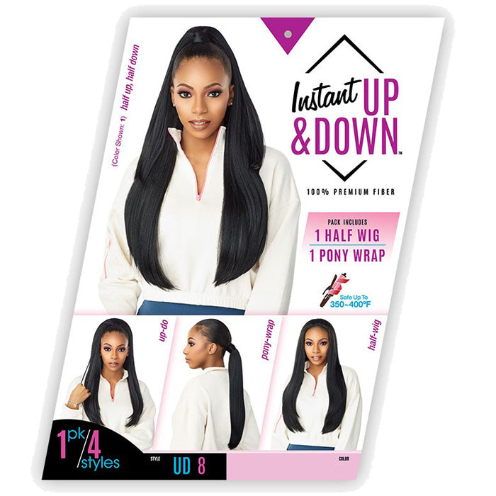 Sensationnel Instant Up & Down Pony Half Wig - UD 8