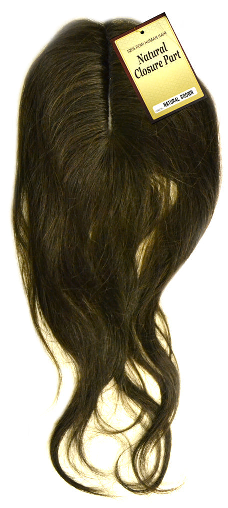 It's Wig 100% Remi Human Hair HH NATURAL CLOSURE PART