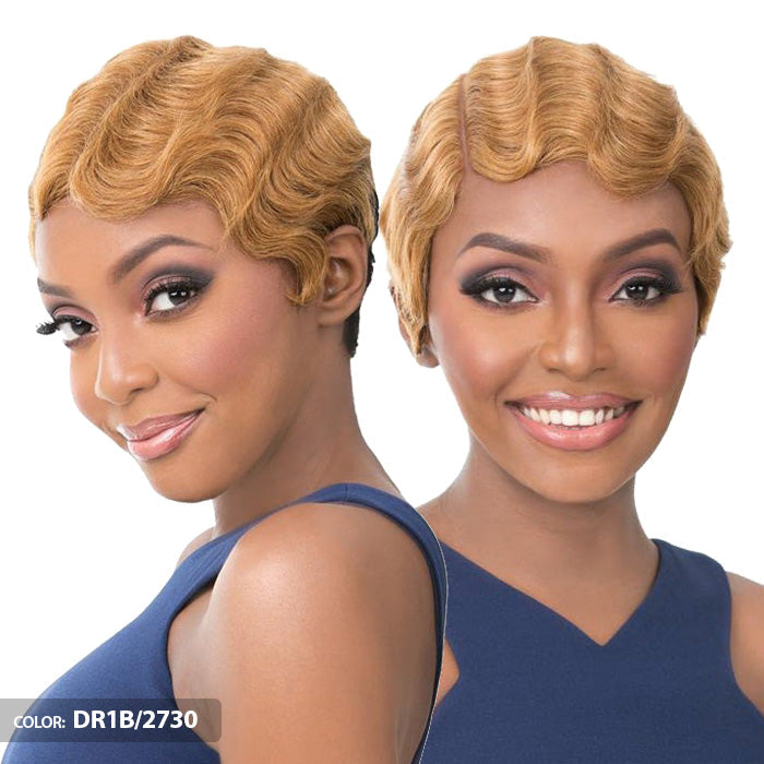 It's a Cap Weave Human Hair Wig HH NUNA