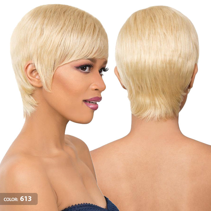 It's a Cap Weave Human Hair Wig MON AMI