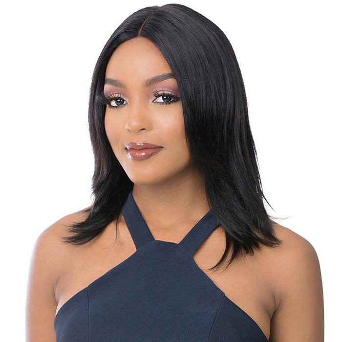 It's a Cap 100% Human Hair Skin Top T-PART Wig - SHARDE