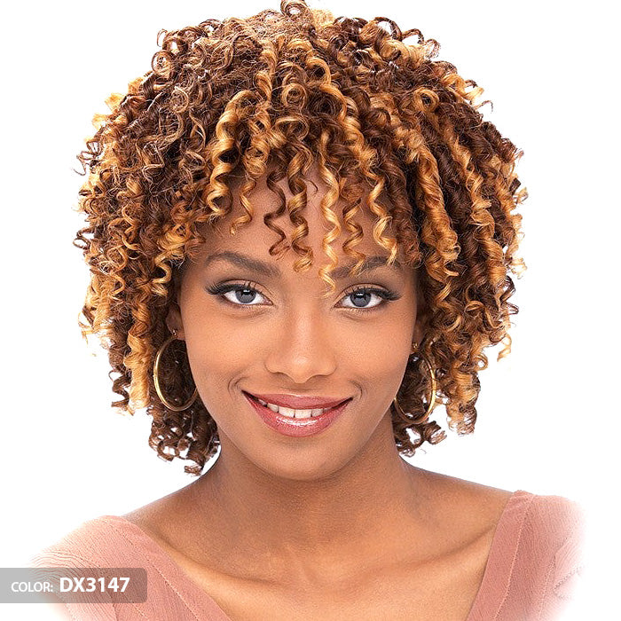 It's a Cap Weave 100% Human Hair Wig Straw Curl