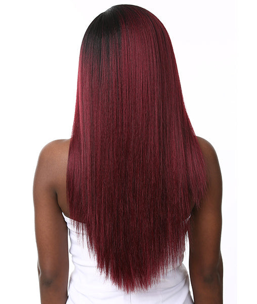 Sensationnel Instant Weave Half Wig Boutique Bundles KINKY STRAIGHT