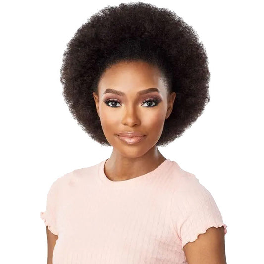 Sensationnel Instant Weave Drawstring Cap Half Wig Updo - IWD 1