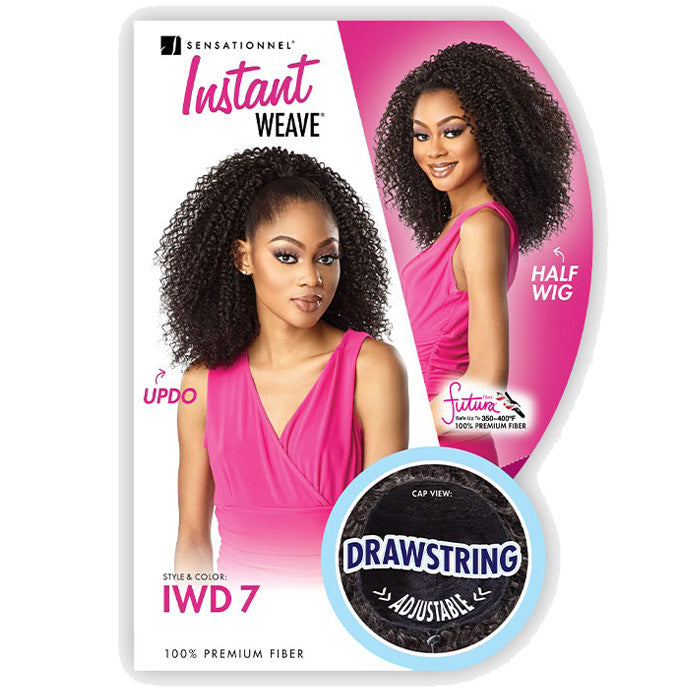 Sensationnel Instant Weave 100% Premium Fiber Drawstring Cap Wig - IWD 7