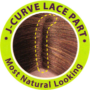 Beshe Lady J-Part Lace Wig - LLDP 515