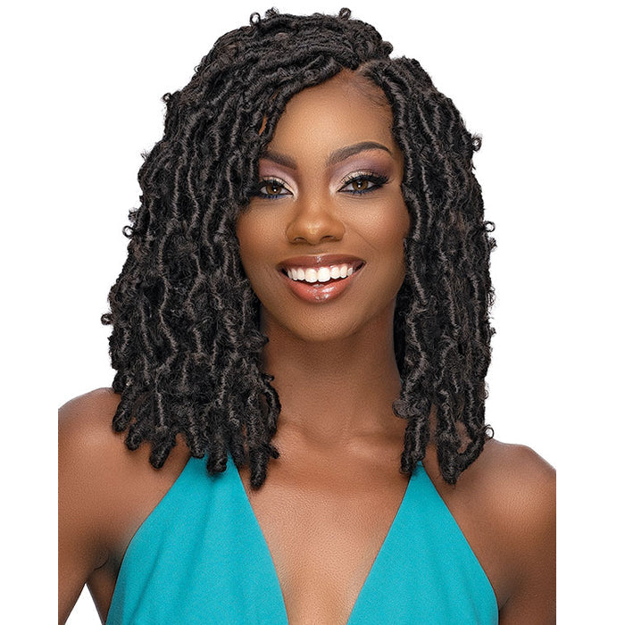 Janet Collection Nala Tress Looped Crochet Braids - 3X GYPSY BUTTERFLY LOCS 10/12/14"