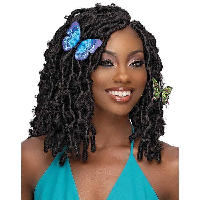Janet Collection Nala Tress Looped Crochet Braids - 3X GYPSY BUTTERFLY LOCS 10/12/14"