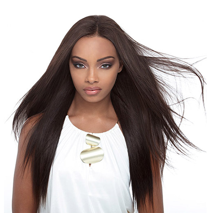 Janet Collection Enhanced 100% Brazilian Remy Virgin Human Hair Weave - YAKY 10-22"