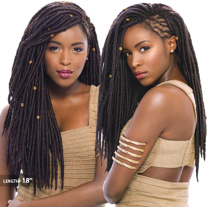 Janet Collection Crochet Braids Havana Handmade - 2X MAMBO FAUX LOCS 14"/18"