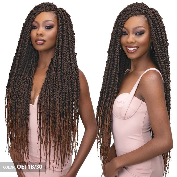 Janet Collection Pre-Looped Crochet Braids - JUNGLE BOX BRAID 30"