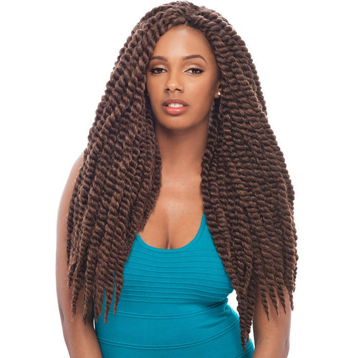 Janet Collection Pre-Looped Crochet Braid - HAVANA MAMBO TWIST 24"