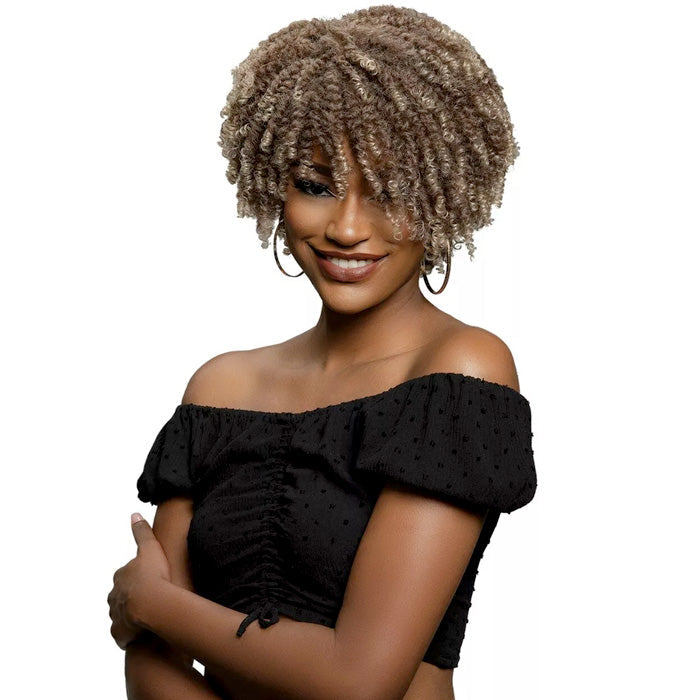 Janet Collection Natural Curly Full Wig - NATURAL AFRO PLES