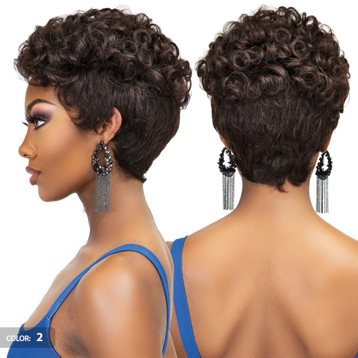 Janet Collection Lavish 100% Virgin Human Hair Full Wig - SASHA