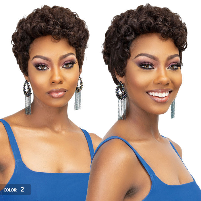 Janet Collection Lavish 100% Virgin Human Hair Full Wig - SASHA