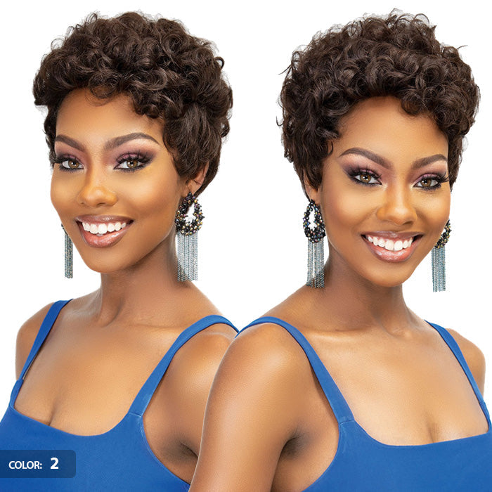 Janet Collection Lavish 100% Virgin Human Hair Full Wig - SASHA