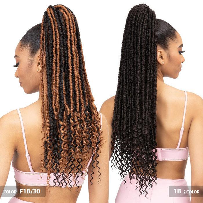 Janet Collection Remy Illusion Braid Ponytail - TAMPA