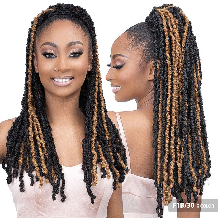 Janet Collection Remy Illusion Braid Ponytail - UTICA 24"